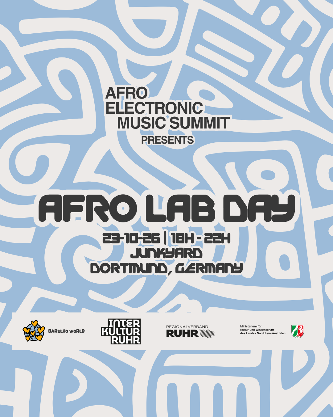 AFRO LAB DAY by AEM SUMMIT - 23-OCT-26 @ Junkyard Dortmund