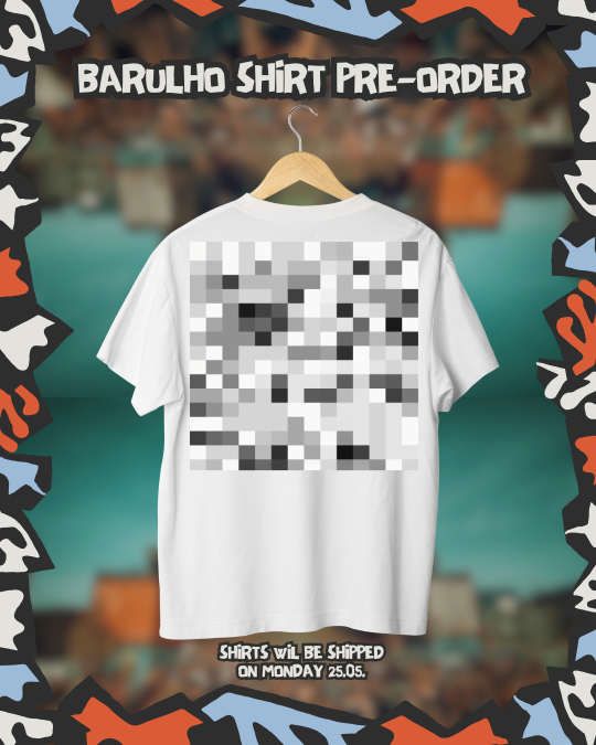 BARULHO SECRET T-SHIRT 001 - PRE ORDER